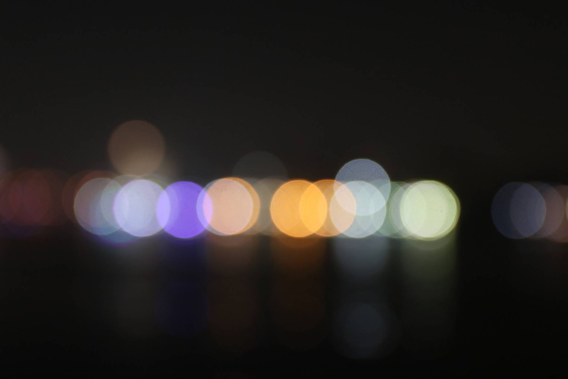 blur lights photography during night